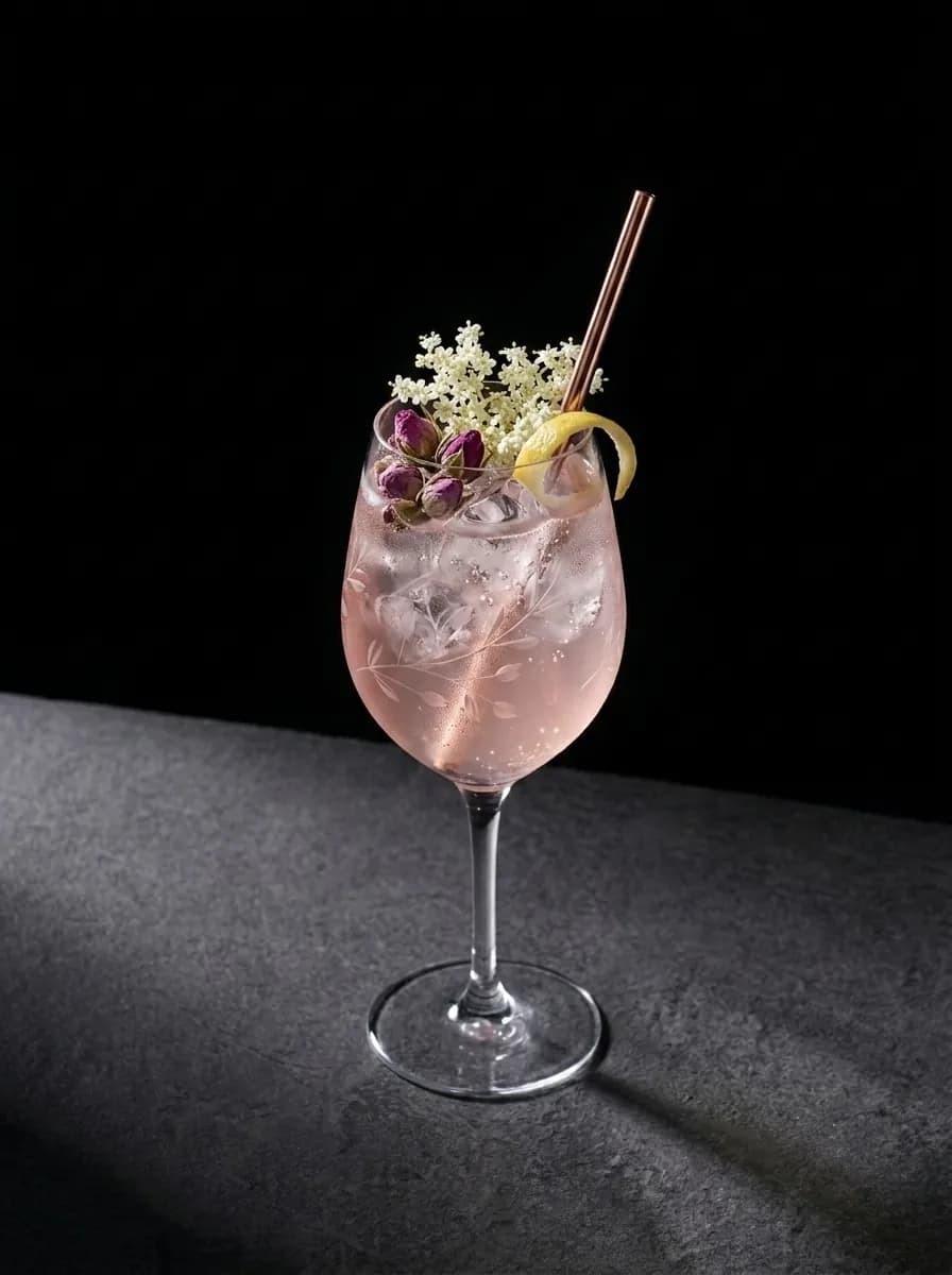 Elderflower Rose Spritz