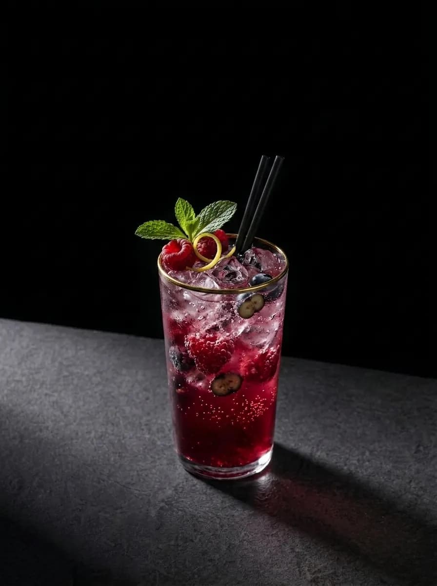 Spiced Blackberry Smash