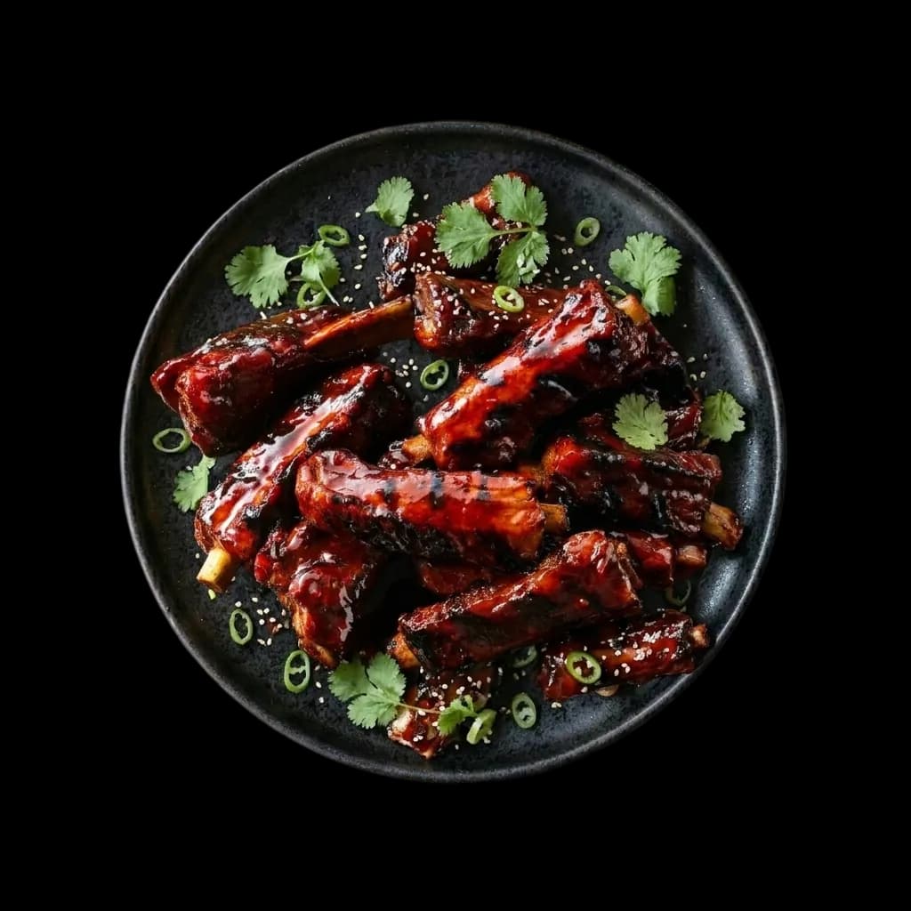 BBQ Ribs plate