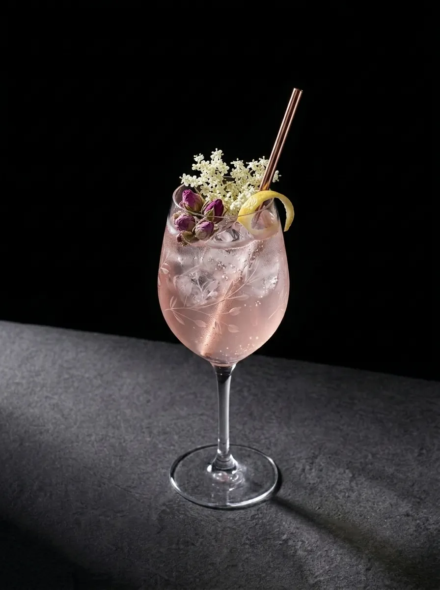 Elderflower Rose Spritz