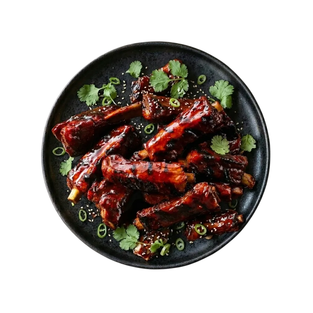 BBQ Ribs plate